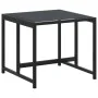 Gartenspeiseset, 9-teilig, in Schwarz mit Textilene-Gewebe. von , Gartensets - Ref: Foro24-3295128, Preis: 321,13 €, Rabatt: %