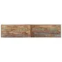 Massive recycelte Holzbank und Stahl 160 cm von , Bänke für Hallen und Lager - Ref: Foro24-4006412, Preis: 134,69 €, Rabatt: %