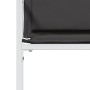 Gartenstühle mit Kissen, 4 Stück, weißer Stahl und Textilene. von , Gartenstühle - Ref: Foro24-4008590, Preis: 159,43 €, Raba...