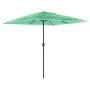 Sombrilla de jardín con poste de acero verde 248x248x248 cm de , Sombrillas - Ref: Foro24-4005091, Precio: 109,01 €, Descuent...
