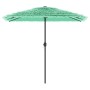 Gartenschirm mit grünem Stahlmast 248x248x248 cm von , Sonnenschirme - Ref: Foro24-4005091, Preis: 98,75 €, Rabatt: %