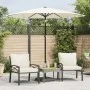 Gartenschirm mit weißem Stahlmast 223x223x213 cm von , Sonnenschirme - Ref: Foro24-4005100, Preis: 76,90 €, Rabatt: %