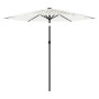 Gartenschirm mit weißem Stahlmast 223x223x213 cm von , Sonnenschirme - Ref: Foro24-4005100, Preis: 68,68 €, Rabatt: %