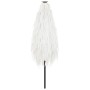 Garden umbrella with white steel pole 223x223x213 cm by , Umbrellas - Ref: Foro24-4005100, Price: 68,68 €, Discount: %