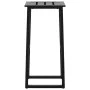 Bar stools 2 units black steel 38x38x80 cm by , Garden chairs - Ref: Foro24-4009265, Price: 124,19 €, Discount: %