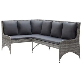 Garden corner sofas 2 pieces gray PE rattan by vidaXL, Outdoor sofas - Ref: Foro24-310223, Price: 339,55 €, Discount: %