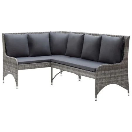 Garden corner sofas 2 pieces gray PE rattan by vidaXL, Outdoor sofas - Ref: Foro24-310223, Price: 339,55 €, Discount: %