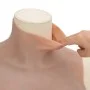 Silicone breast, cup B, dark skin by , Bust enhancers - Ref: Foro24-4012216, Price: 65,21 €, Discount: %