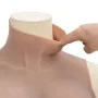 Silicone breast, H cup, dark brown. by , Bust enhancers - Ref: Foro24-4012223, Price: 92,72 €, Discount: %