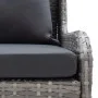 Garden corner sofas 2 pieces gray PE rattan by vidaXL, Outdoor sofas - Ref: Foro24-310223, Price: 339,55 €, Discount: %