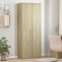 Hoher Schrank aus Sonoma-Eichen-Ingenieurholz 70x35x180 cm. von , Schließfächer und Lagerschränke - Ref: Foro24-3276660, Prei...