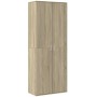 Hoher Schrank aus Sonoma-Eichen-Ingenieurholz 70x35x180 cm. von , Schließfächer und Lagerschränke - Ref: Foro24-3276660, Prei...