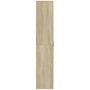 Hoher Schrank aus Sonoma-Eichen-Ingenieurholz 70x35x180 cm. von , Schließfächer und Lagerschränke - Ref: Foro24-3276660, Prei...