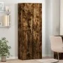 Tall smoked oak engineered wood sideboard 70x35x180 cm by , Lockers and storage cabinets - Ref: Foro24-3276662, Price: 169,33...