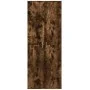 Tall smoked oak engineered wood sideboard 70x35x180 cm by , Lockers and storage cabinets - Ref: Foro24-3276662, Price: 169,33...