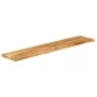 Solid mango wood natural edge table top 140x40x2.5 cm by , Table tops - Ref: Foro24-370447, Price: 100,32 €, Discount: %