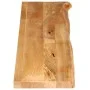 Solid mango wood natural edge table top 140x40x2.5 cm by , Table tops - Ref: Foro24-370447, Price: 100,32 €, Discount: %