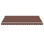 Manuelle ausfahrbare Markise in Braun, 450x350 cm. von , Markisen - Ref: Foro24-3215391, Preis: 406,12 €, Rabatt: %