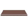 Manuelle ausfahrbare Markise in Braun, 450x350 cm. von , Markisen - Ref: Foro24-3215391, Preis: 379,24 €, Rabatt: %