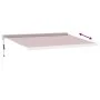 Toldo retráctil automático burdeos 450x300 cm de , Toldos - Ref: Foro24-3215326, Precio: 758,11 €, Descuento: %