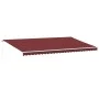 Toldo retráctil manual burdeos 600x350 cm de , Toldos - Ref: Foro24-3214994, Precio: 564,03 €, Descuento: %