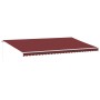 Toldo retráctil manual burdeos 600x350 cm de , Toldos - Ref: Foro24-3214994, Precio: 590,50 €, Descuento: %