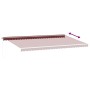 Toldo retráctil manual burdeos 600x350 cm de , Toldos - Ref: Foro24-3214994, Precio: 590,50 €, Descuento: %