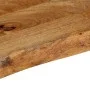 Solid mango wood natural edge table top 80x30x2.5 cm by , Table tops - Ref: Foro24-370430, Price: 42,93 €, Discount: %