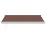 Automatische ausfahrbare braune Markise 400x300 cm. von , Markisen - Ref: Foro24-3215730, Preis: 1,00 €, Rabatt: %