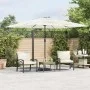 Gartenschirm mit weißem Stahlmast 290x290x238 cm von , Sonnenschirme - Ref: Foro24-4005085, Preis: 130,39 €, Rabatt: %