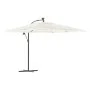 Gartenschirm mit weißem Stahlmast 290x290x238 cm von , Sonnenschirme - Ref: Foro24-4005085, Preis: 130,39 €, Rabatt: %