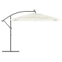 Gartenschirm mit weißem Stahlmast 290x290x238 cm von , Sonnenschirme - Ref: Foro24-4005085, Preis: 112,51 €, Rabatt: %
