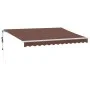 Toldo retráctil automático marrón 350x250 cm de , Toldos - Ref: Foro24-3310205, Precio: 343,71 €, Descuento: %