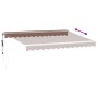 Automatische ausfahrbare braune Markise 350x250 cm. von , Markisen - Ref: Foro24-3310205, Preis: 322,71 €, Rabatt: %