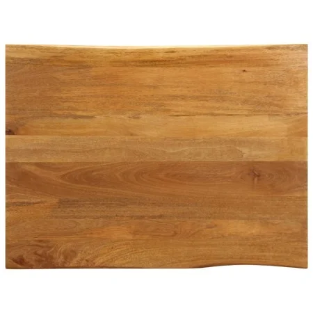 Solid mango wood natural edge table top 90x80x3.8 cm by , Table tops - Ref: Foro24-370795, Price: 115,26 €, Discount: %