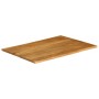 Massivholz-Tischplatte mit natürlicher Kante aus Mangoholz 90x80x3,8 cm. von , Tischplatten - Ref: Foro24-370795, Preis: 117,...