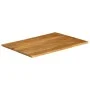 Solid mango wood natural edge table top 90x80x3.8 cm by , Table tops - Ref: Foro24-370795, Price: 115,26 €, Discount: %
