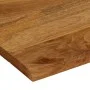 Solid mango wood natural edge table top 90x80x3.8 cm by , Table tops - Ref: Foro24-370795, Price: 115,26 €, Discount: %