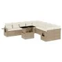 11-piece garden sofa set with beige synthetic rattan cushions by , Garden sets - Ref: Foro24-3268168, Price: 769,31 €, Discou...