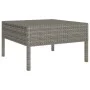 3-teiliges Gartenmöbel-Set und Kissen aus grauem Kunst-Rattan. von vidaXL, Gartensets - Ref: Foro24-310188, Preis: 216,46 €, ...