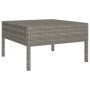 3-teiliges Gartenmöbel-Set und Kissen aus grauem Kunst-Rattan. von vidaXL, Gartensets - Ref: Foro24-310188, Preis: 219,75 €, ...