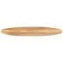 Tablero de mesa ovalado madera maciza de mango 90x40x2,5 cm de , Tableros para mesas - Ref: Foro24-370839, Precio: 45,24 €, D...