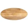 Tablero de mesa ovalado madera maciza de mango 90x40x2,5 cm de , Tableros para mesas - Ref: Foro24-370839, Precio: 45,24 €, D...
