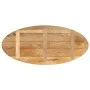Tablero de mesa ovalado madera maciza de mango 90x40x2,5 cm de , Tableros para mesas - Ref: Foro24-370839, Precio: 45,24 €, D...