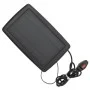 Manual retractable awning with LED lights burgundy 600x300 cm by , Awnings - Ref: Foro24-3214980, Price: 512,98 €, Discount: %