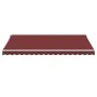 Automatische Markise mit LED-Lichtern in Bordeauxrot, 450x300 cm. von , Markisen - Ref: Foro24-3214977, Preis: 591,54 €, Raba...