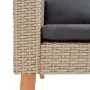 2-seater garden sofa with beige synthetic rattan cushions by vidaXL, Outdoor sofas - Ref: Foro24-310215, Price: 231,94 €, Dis...