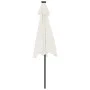 Garden umbrella with white steel pole 225x225x212 cm by , Umbrellas - Ref: Foro24-4005058, Price: 59,73 €, Discount: %