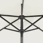 Garden umbrella with white steel pole 225x225x212 cm by , Umbrellas - Ref: Foro24-4005058, Price: 59,73 €, Discount: %
