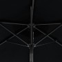 Sombrilla de jardín con poste de acero negro 225x225x212 cm de , Sombrillas - Ref: Foro24-4005064, Precio: 59,73 €, Descuento: %